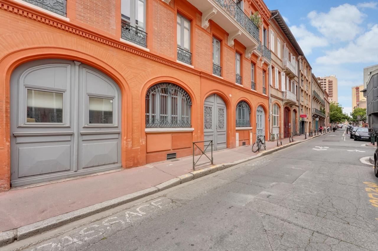 Terrasse Riquet - En Plein Coeur De Toulouse Lägenhet Exteriör bild